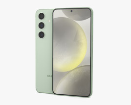 Samsung Galaxy S24 Jade Green 3D 모델 